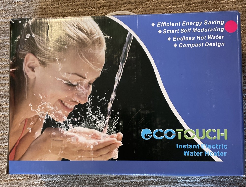 Ocotouch Instant Electric Water Heater EC055W/B/S 5.5kW 240V-60Hz 23Amperage