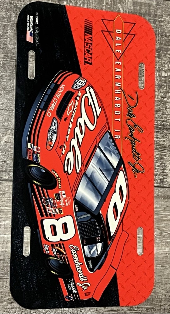 Dale Earnhardt Jr. #8 Plastic  License Plate