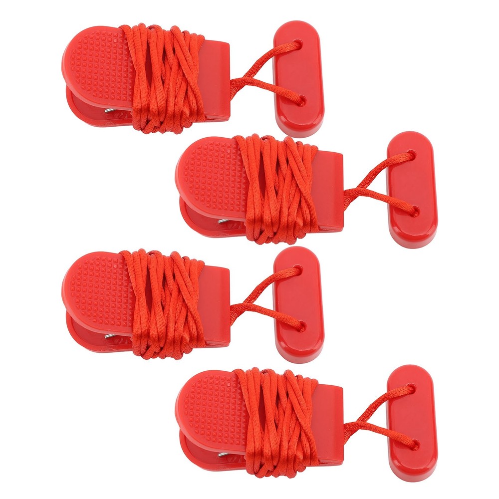 4Pcs Treadmill Universal Safety Key Easy To Use Treadmill Security Lock