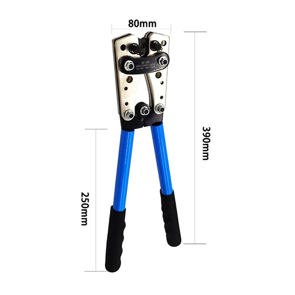 Cable Crimping Tool Professional Terminal Crimper Plier Car Copper Ring Terminal