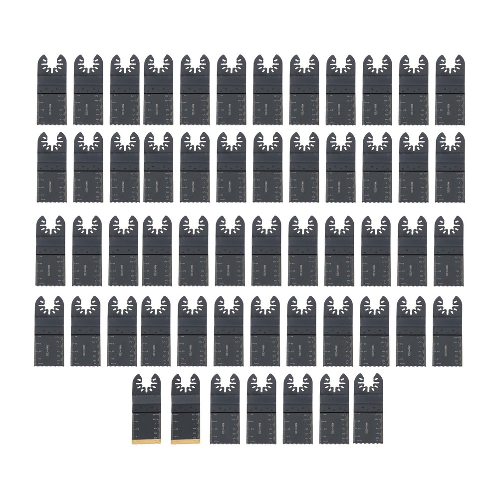 55 PCS Oscillating Saw Blades Quick Release Universal Oscillating Tool Blades