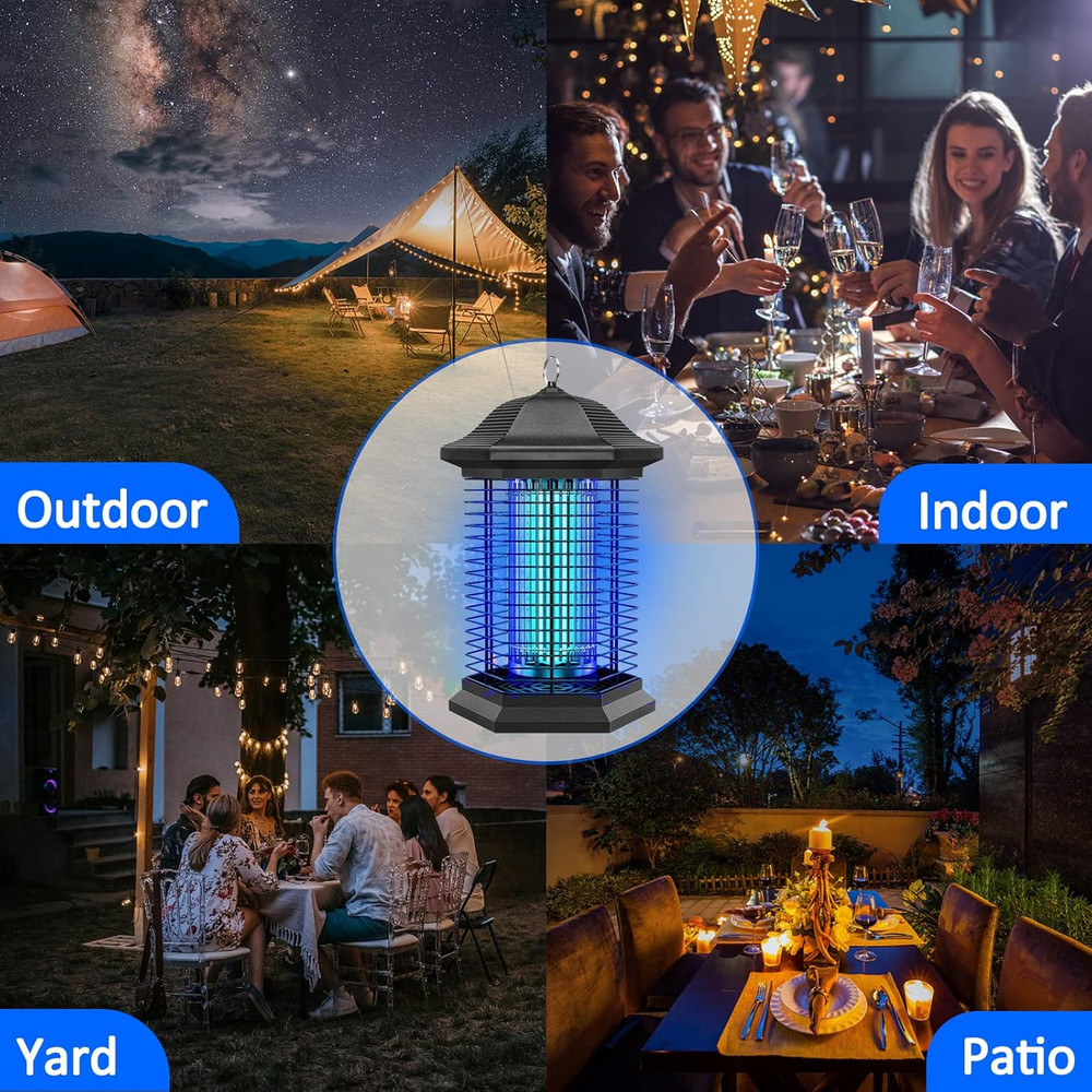 18W Bug Zapper Replacement Bulb, H-Shaped Tube with 4-Pin Base Bug Light, Replac