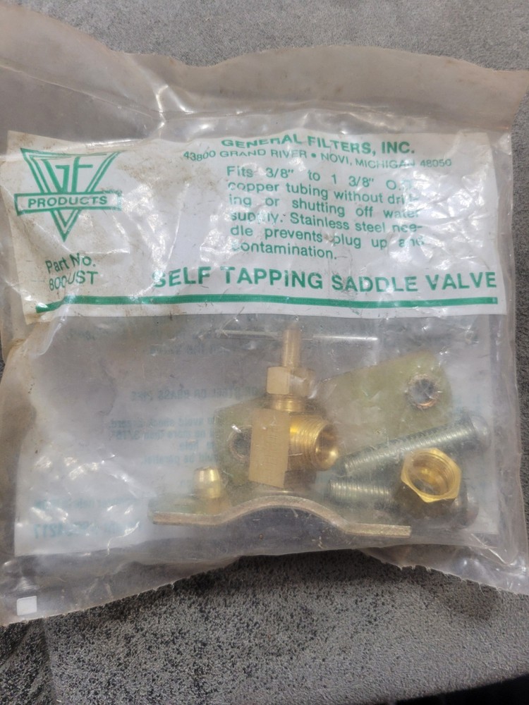 General Filters 800-UST Saddle Valve Kit