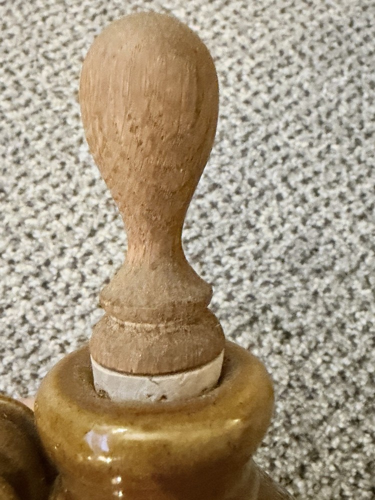Greedy Vintage Cider Stoneware Jar