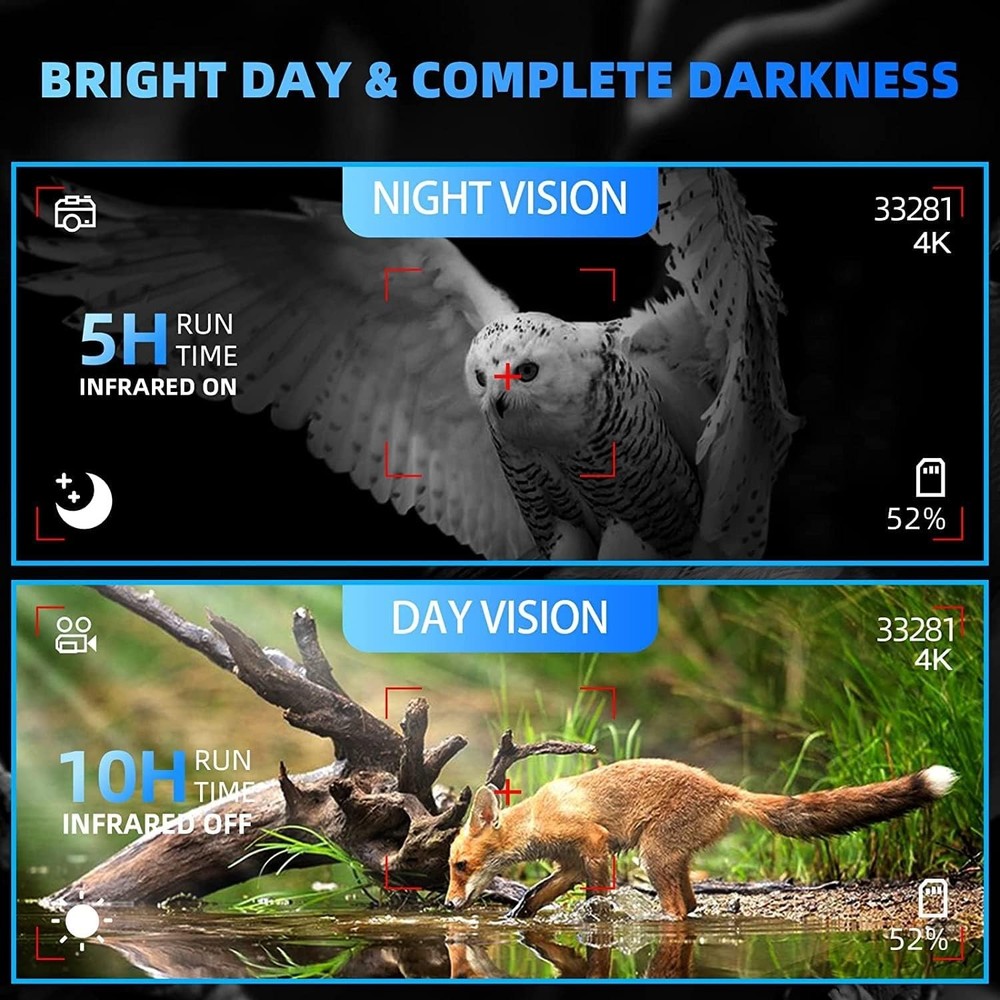 Tactical Night Vision Goggles with IR Illuminator