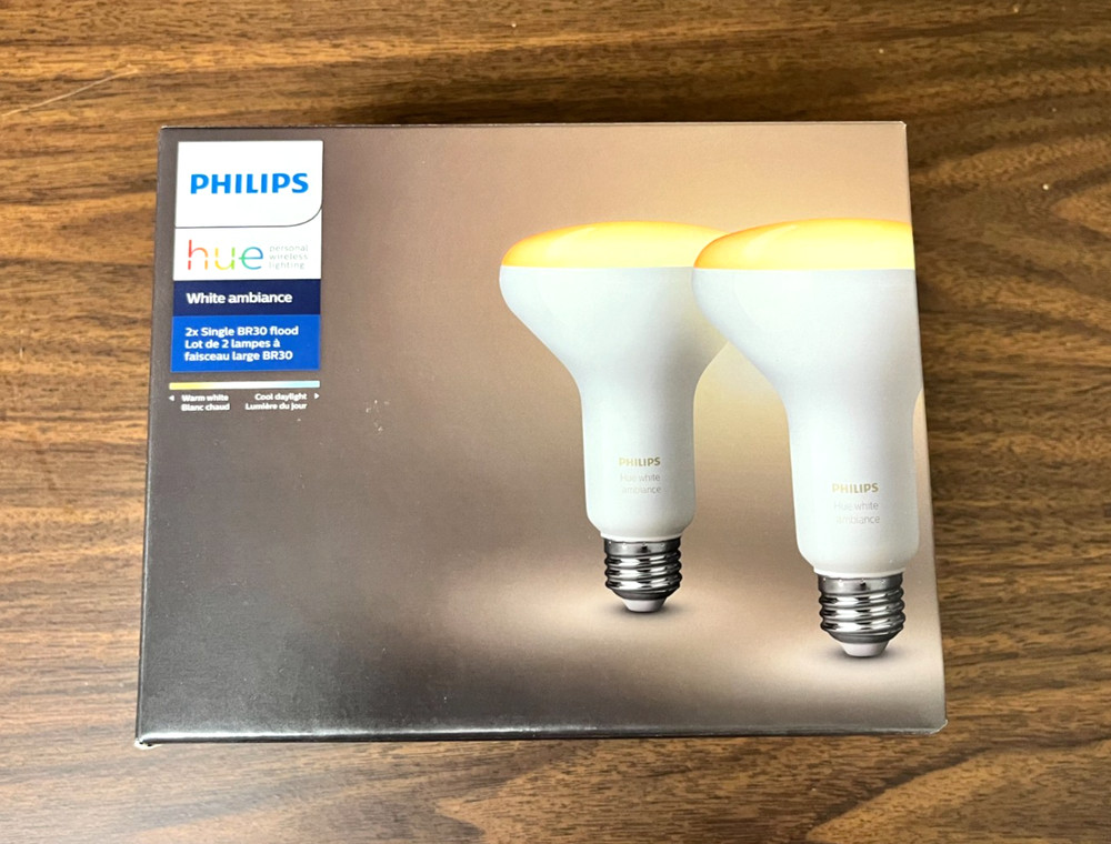Philips Hue BR30 White Ambiance Bulbs 466508 (2 bulbs)