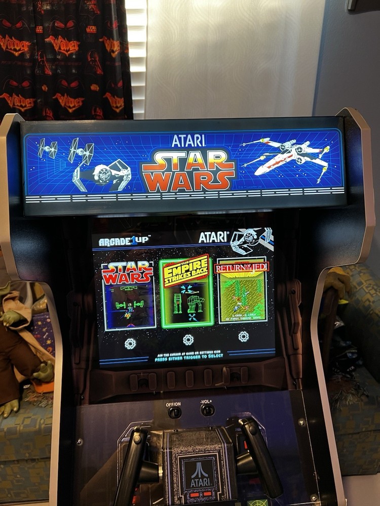 Arcade 1up Star Wars Arcade Cabinet Nice Working 100% Tested Atari Game