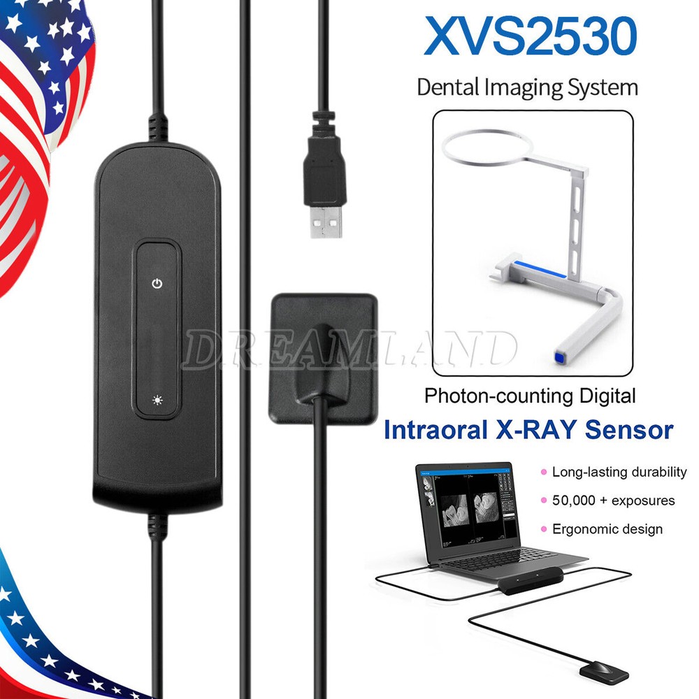 Dental Digital Xray Sensor Imaging System RVG Intraoral X-ray Sensor Size 2