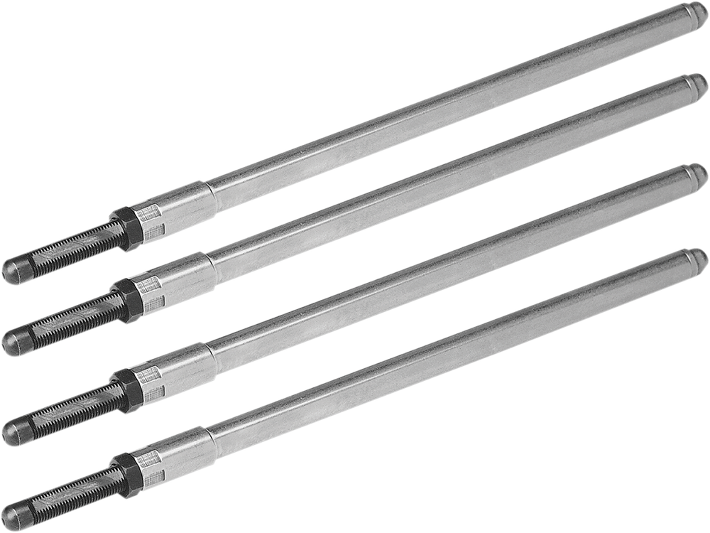 S & S Cycle "Time Saver" Chromoly Adjustable Pushrods 930-0052 FL/FX 84-99