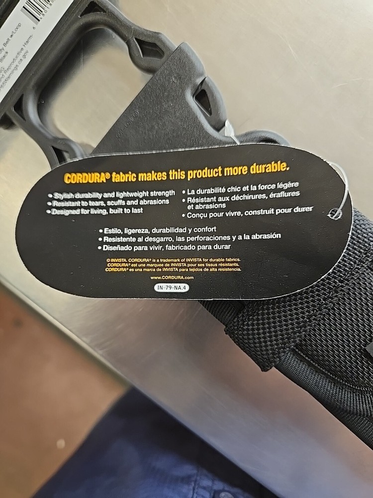 BlackHawk LE Duty Gear Duty Belt w/Loop, Black, Small, 26-30in