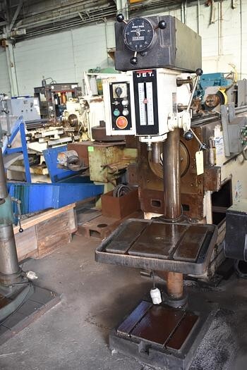 20" JET "JDP-20VS-3" VARIABLE-SPEED FLOOR STANDING DRILL PRESS - #30527