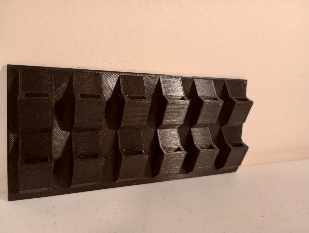 USB Stick Flash Drive Organizer Holder 3D Printed - Fits 12 USB Sticks!