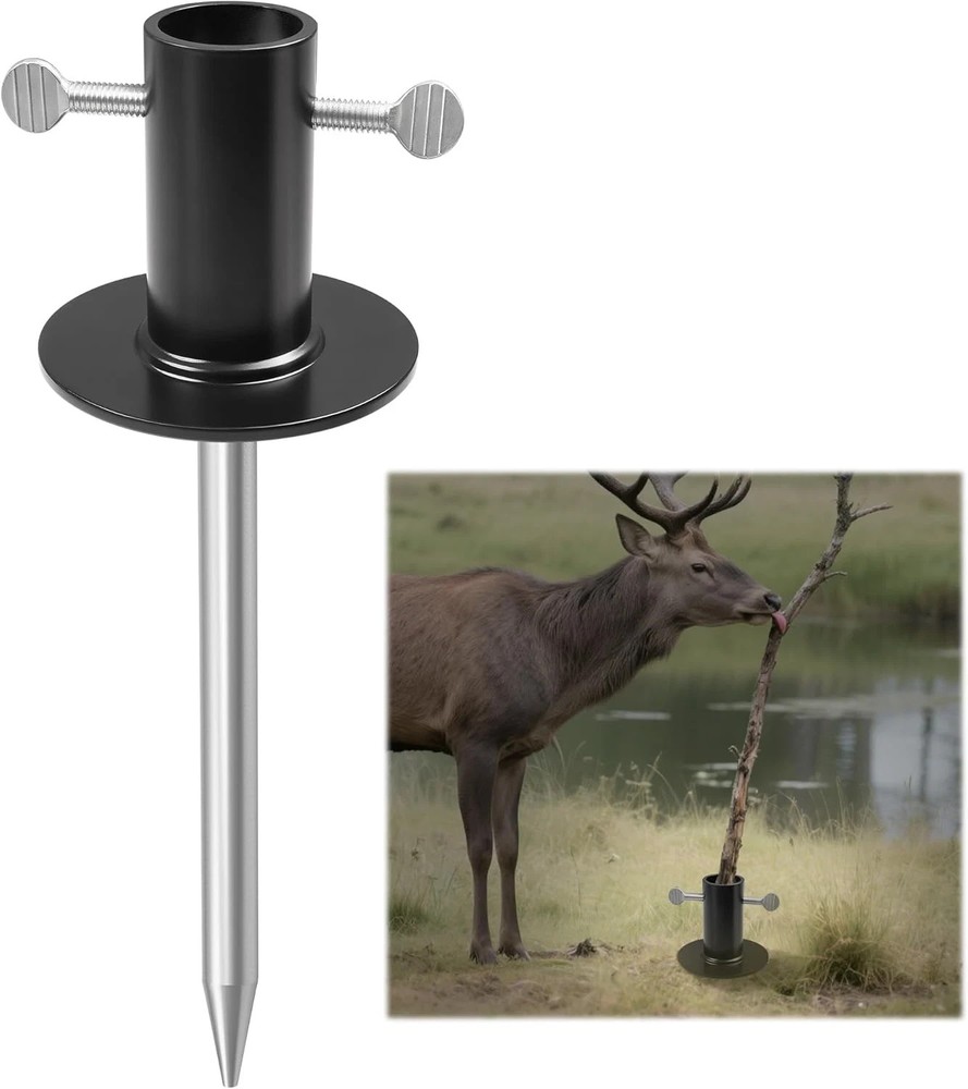 Licking Stick Mock Scrape Kit Deer Hunting Licking Branch System Mount Kit, Tree