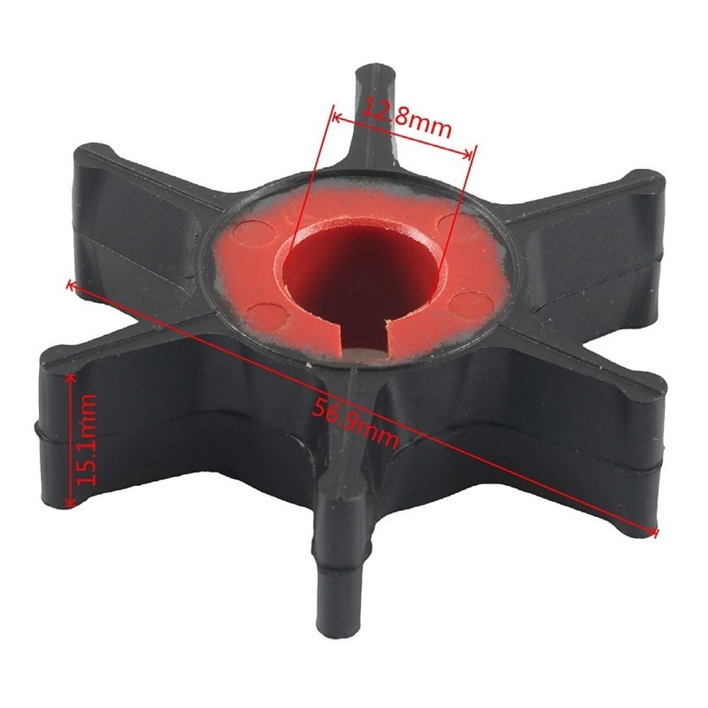 6 Blade Impeller Outboard Motor Impeller Efficient Cooling Performance