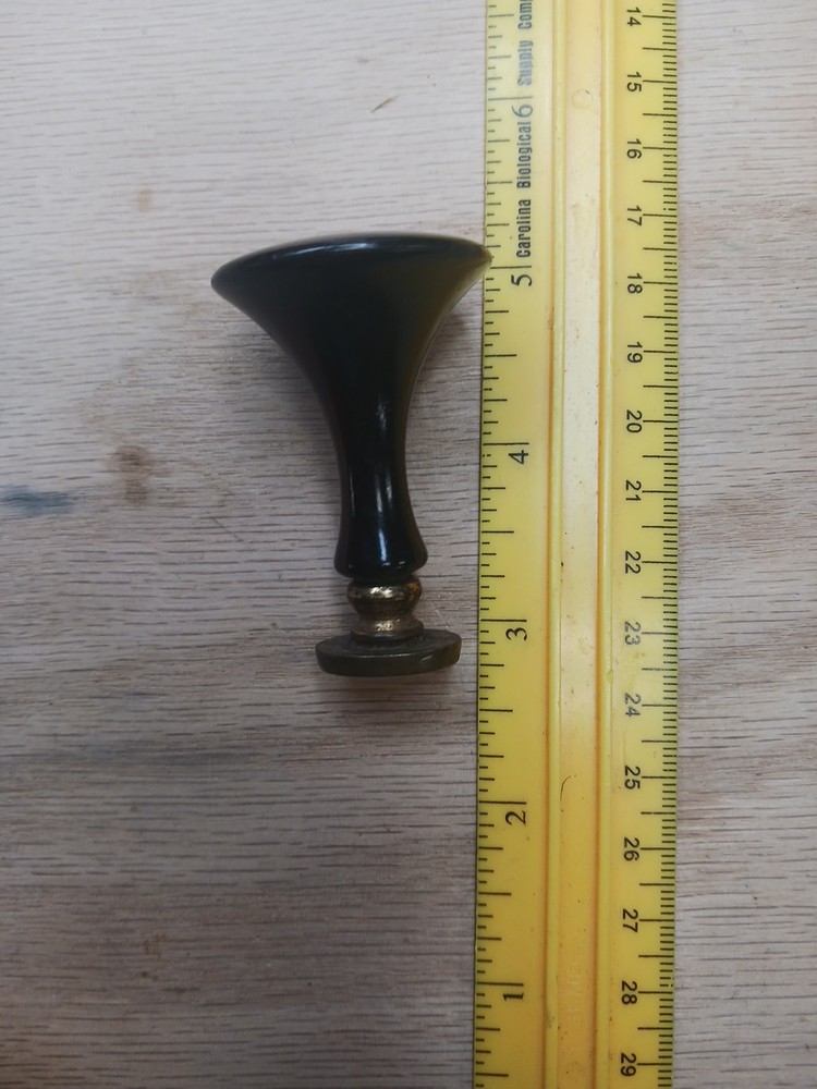 Victorian Desk Wax Seal with Initial "H"