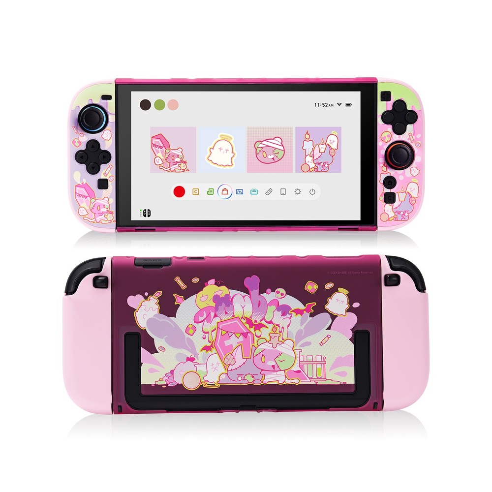 GeekShare Protective Case for Nintendo Switch 2 2025 Joy Con Cover Patchy Buddy