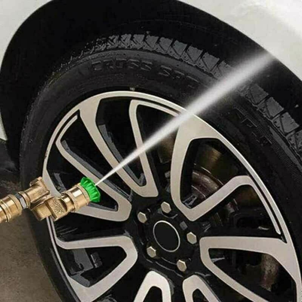 5pcs Pressure Washer Spray Tips Nozzles High Power Kit 1/4" Quick Connect
