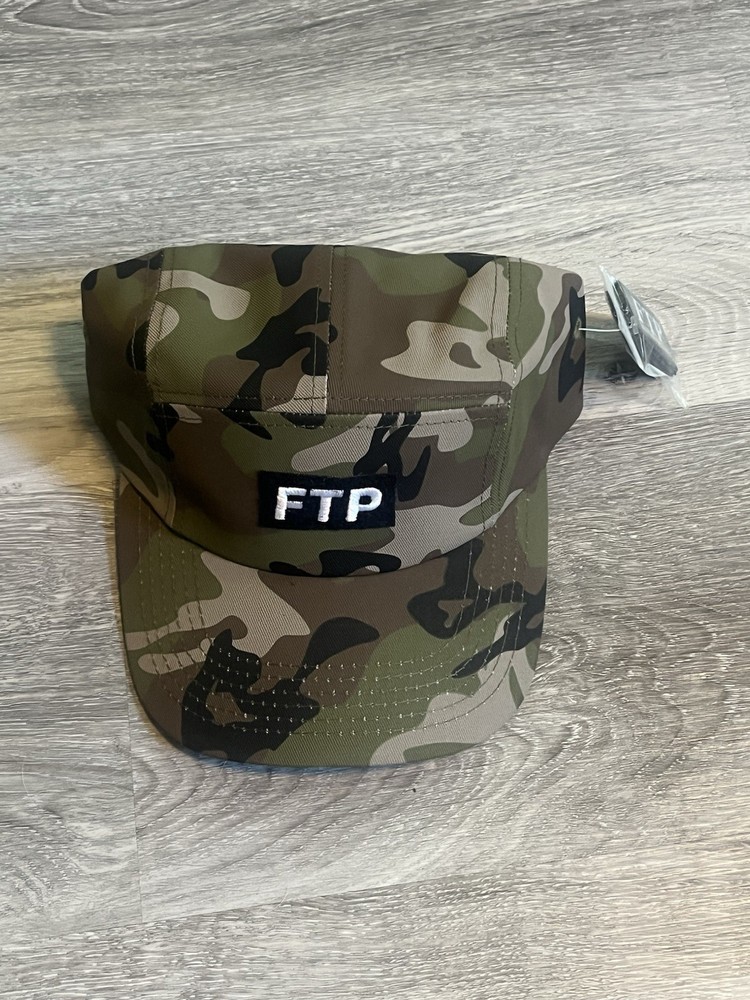 FTP detachable LOGO CAMP HAT(BLACK