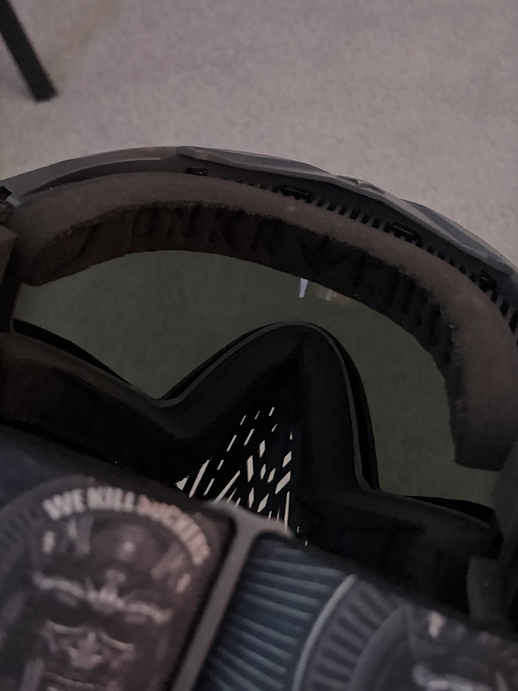 Bunkerkings CMD Paintball Mask Goggles - Black/Grey