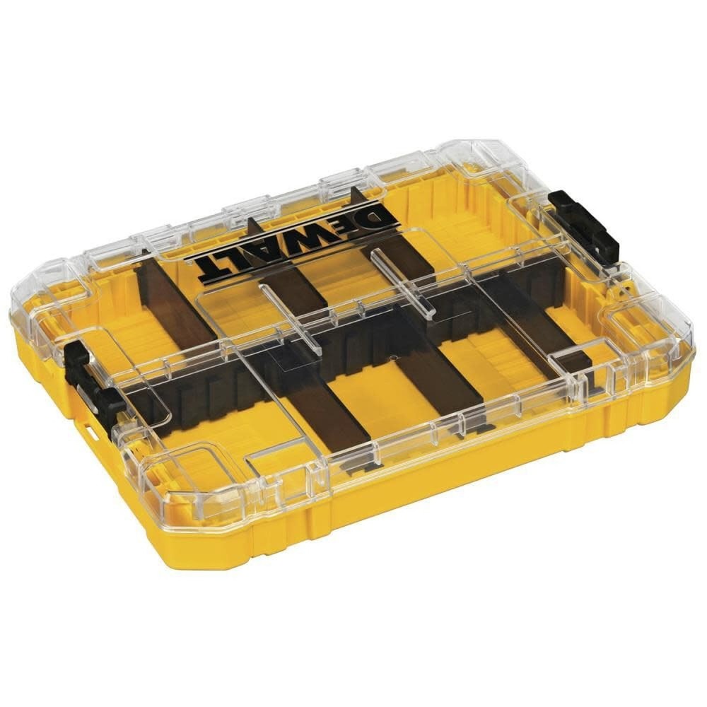 DEWALT Tough Case+ Medium Organizer – 8-Compartment Storage Box for Small