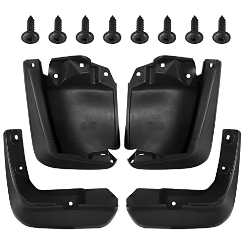 Mud Flaps Splash Guards 4PCS Front & Rear Side Mud Guards 2012-2015 Civic