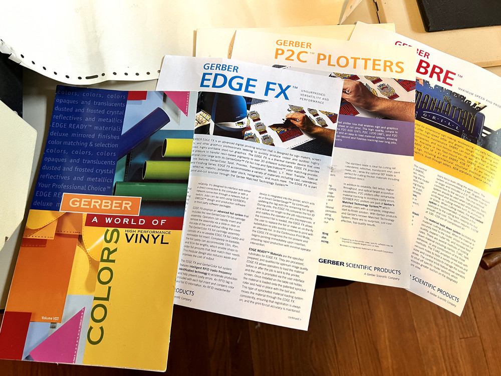 Gerber Edge printer