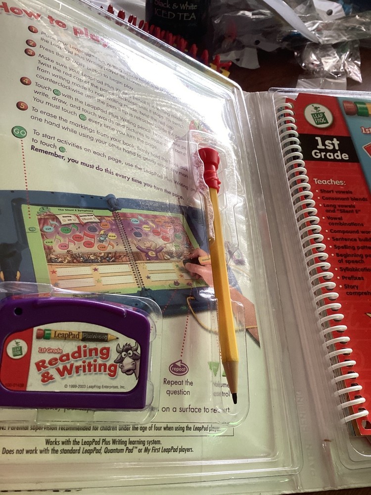 Leap Pad plus writing reading and writing