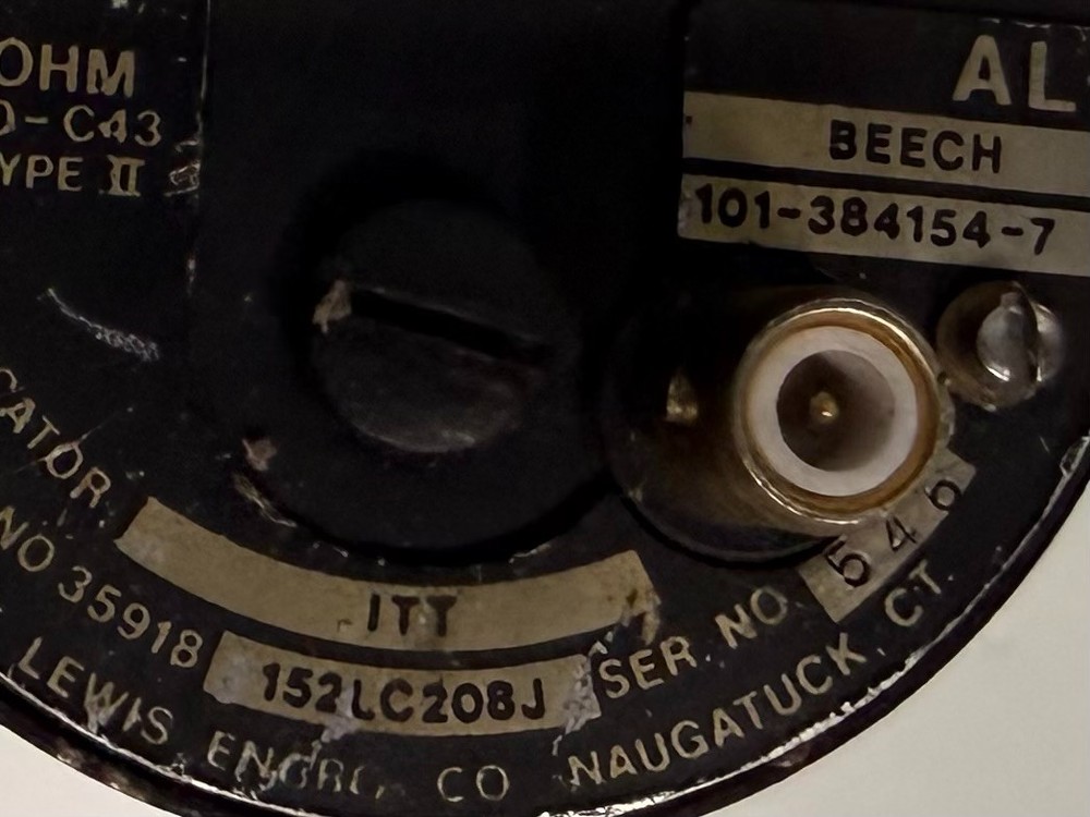 ITT Indicator 35918152LC208J Removed Working