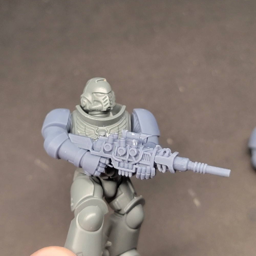 FALLOUT PLASMA RIFLE conversion BIT x10 compatable with SM Marines