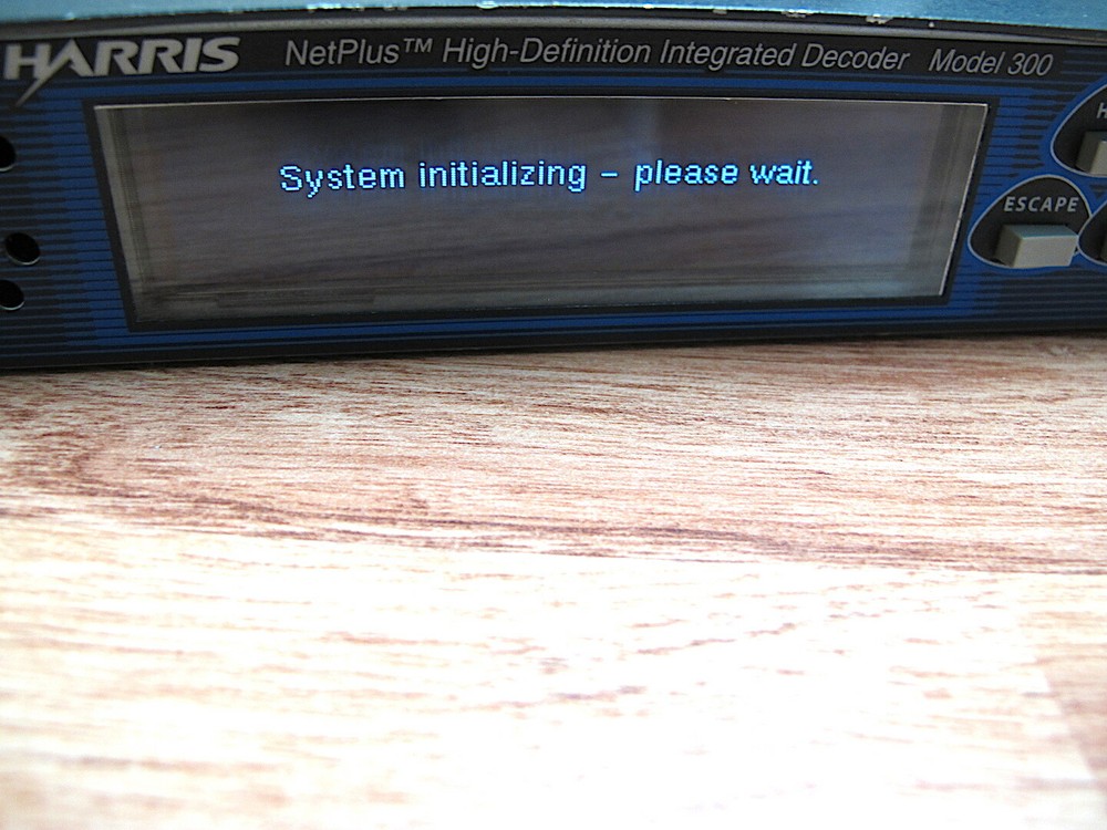 Used Harris Net Plus High Definition Integrated Decoder Model 300