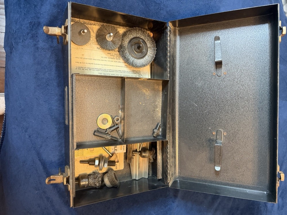 Vtg Sears Craftsman Power Tool Case #1495 Excellent Tool Box !