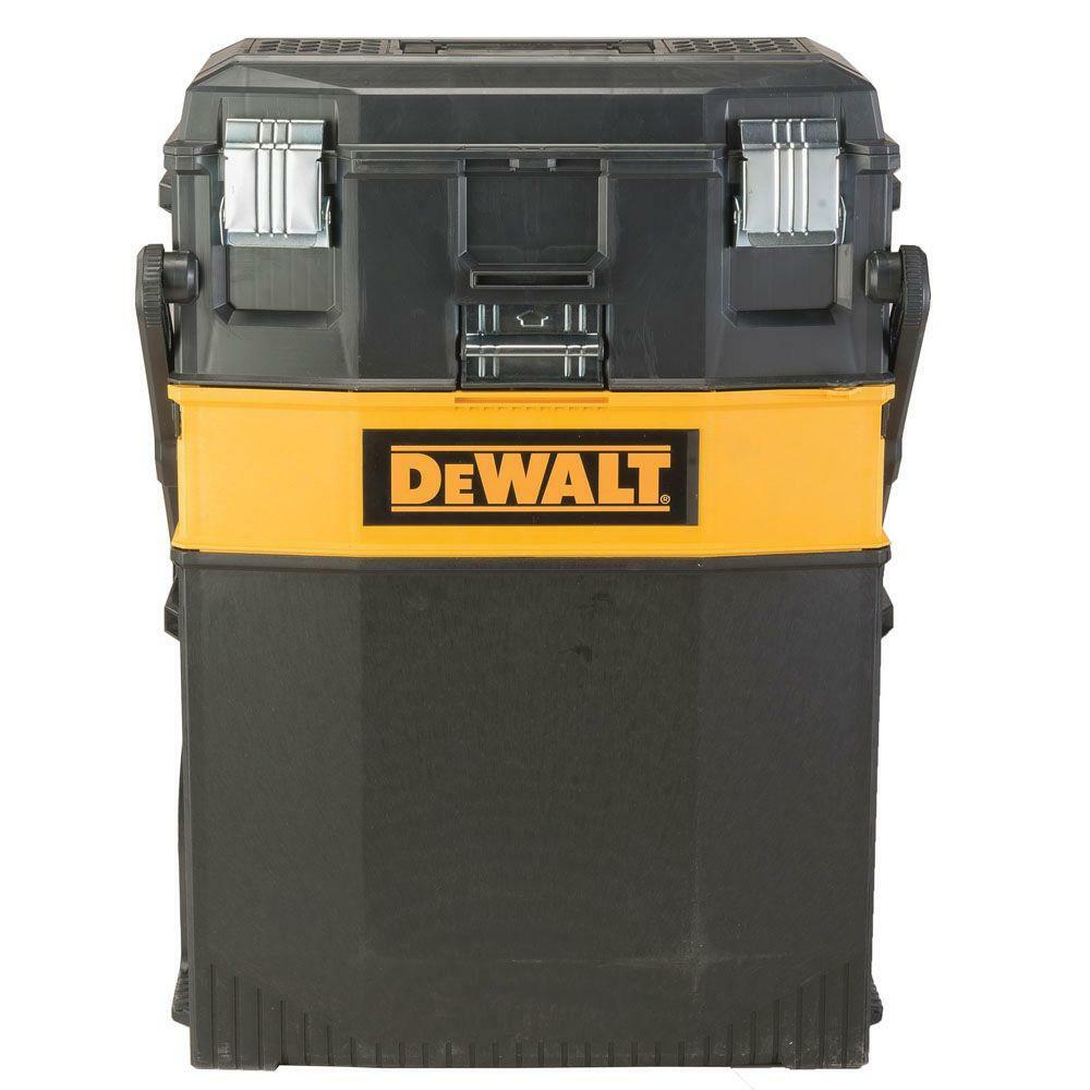 portable storage tool box mobile rolling organizer bin tray dewalt dwst20880