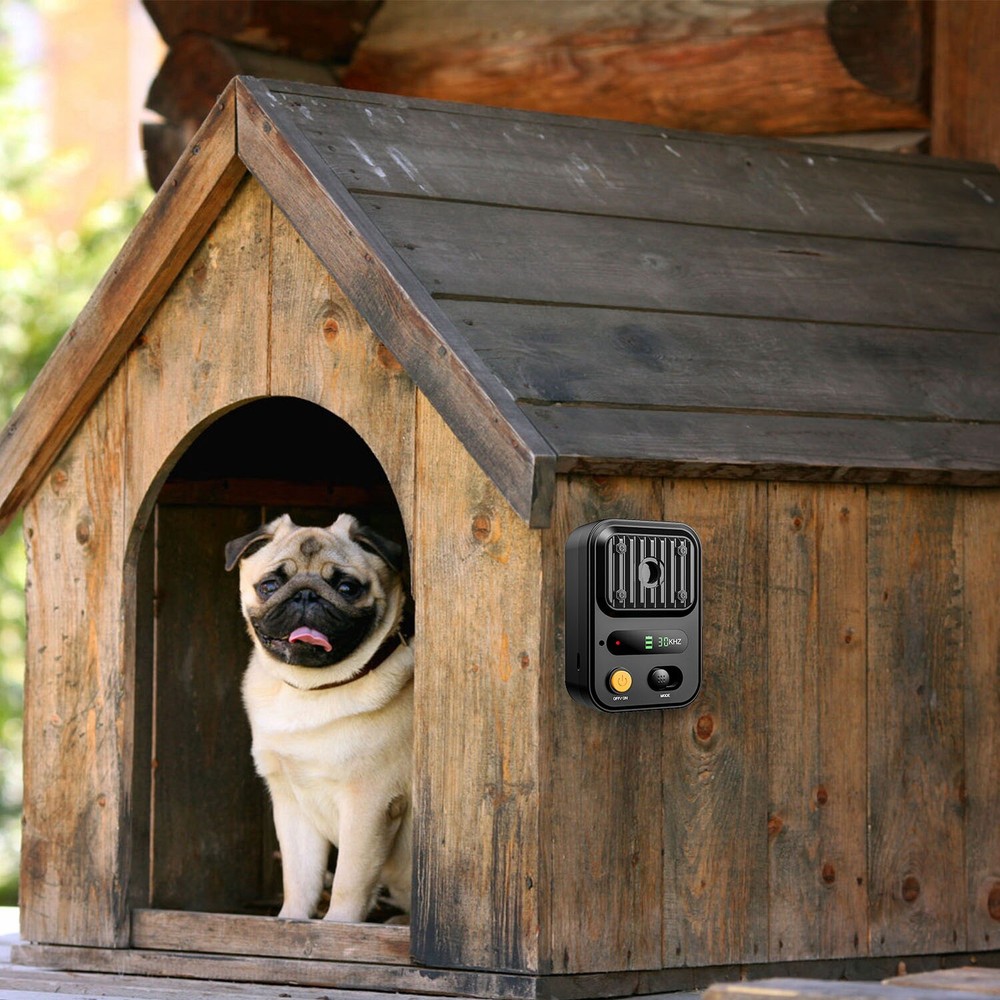 Anti-Barking Device Rechargeable Waterproof Training Box w/ 3 Frequency Control