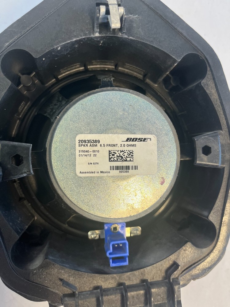2011-2013 GMC ACADIA FRONT RIGHT DOOR SPEAKER