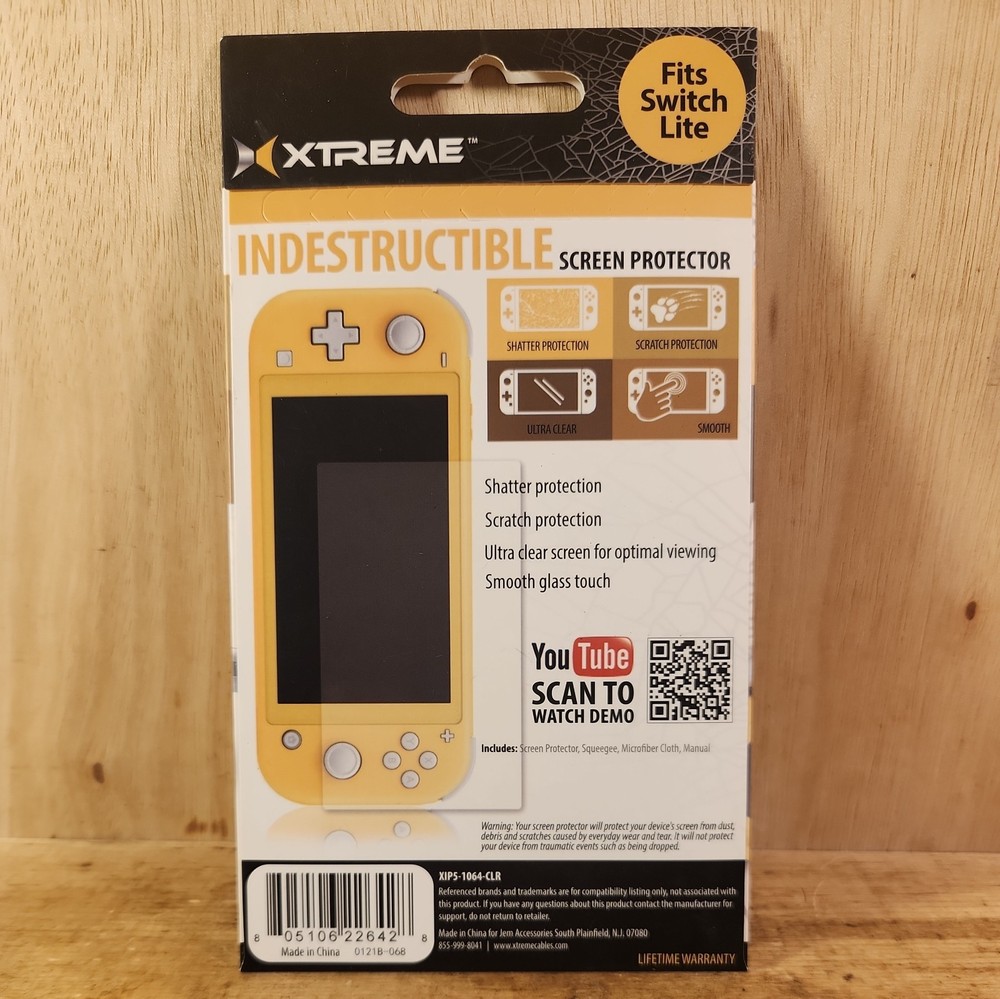 Xtreme Indestructible Screen Protector for NINTENDO SWITCH Shatter Scratch Proof
