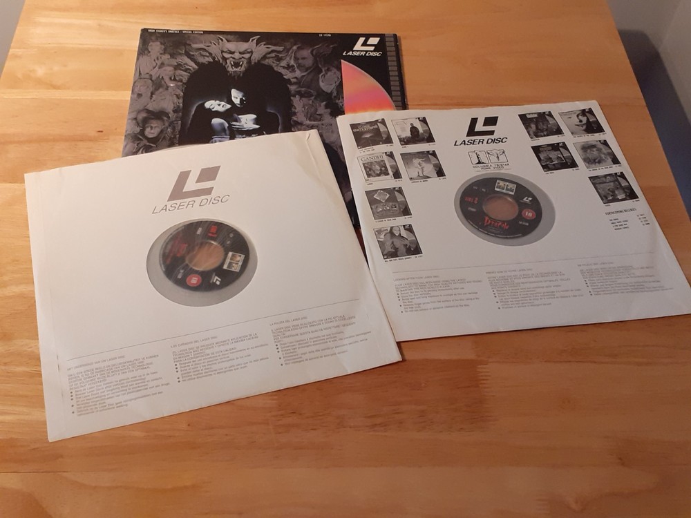 Bram Stokers Dracula Gatefold Laserdisc Ld PAL - Widescreen Special Edition