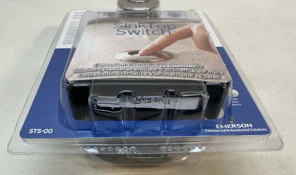 New InSinkErator STS00 Garbage Disposal Dual Outlet Sink-Top Switch Kit