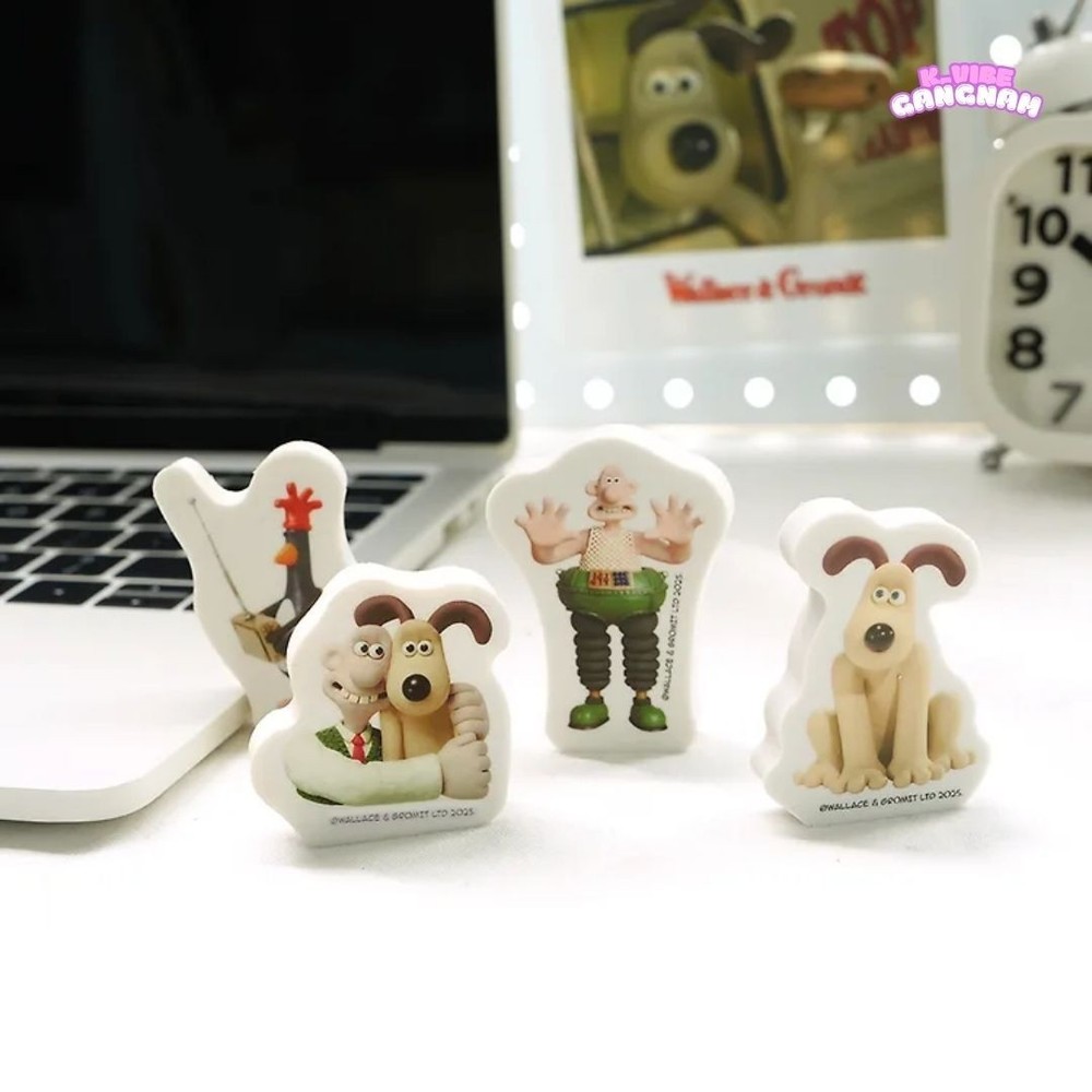 Wallace & Gromit Random Eraser Blind Pack Full Box Set 24pcs
