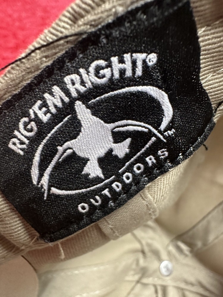 Rig em right outdoors adjustable duck hunting hat