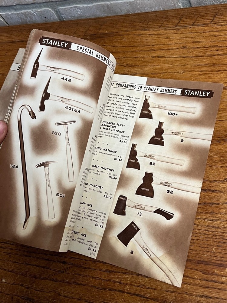 Vintage Stanley Tools Catalog No. 35 Stanley Works 1940
