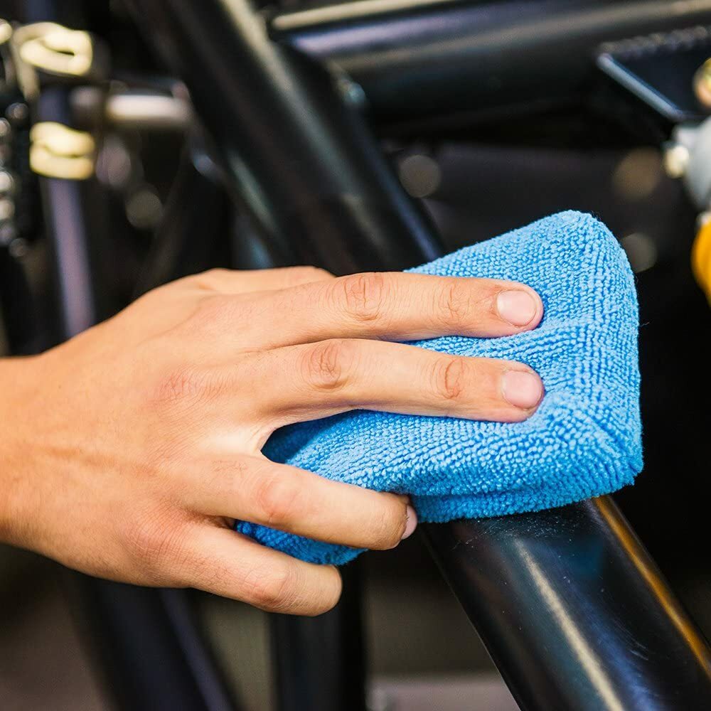 Collinite 845 Automotive Insulator Wax 1 Pint with 2 Blue Microfiber Blocks