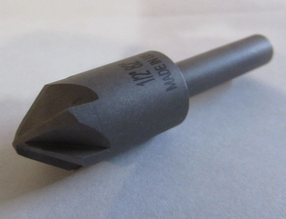 1/2" 6-FLUTE COUNTERSINK--U.S.A.--90 DEGREE