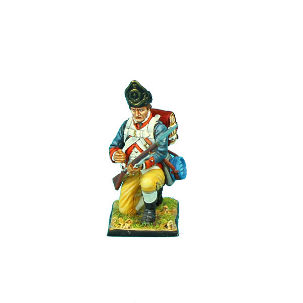 AWI065 Haslets 1st Delaware Kneeling Loading by First Legion