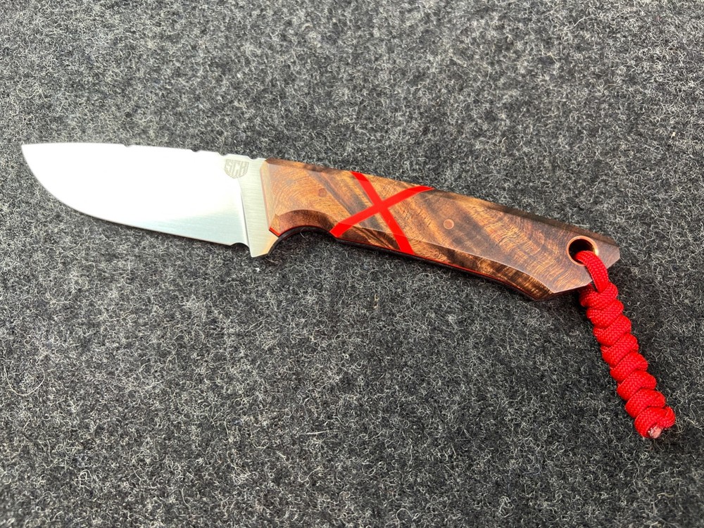 Septem Red X Koa Hunter AEB-L 61-62 HRC (Custom)