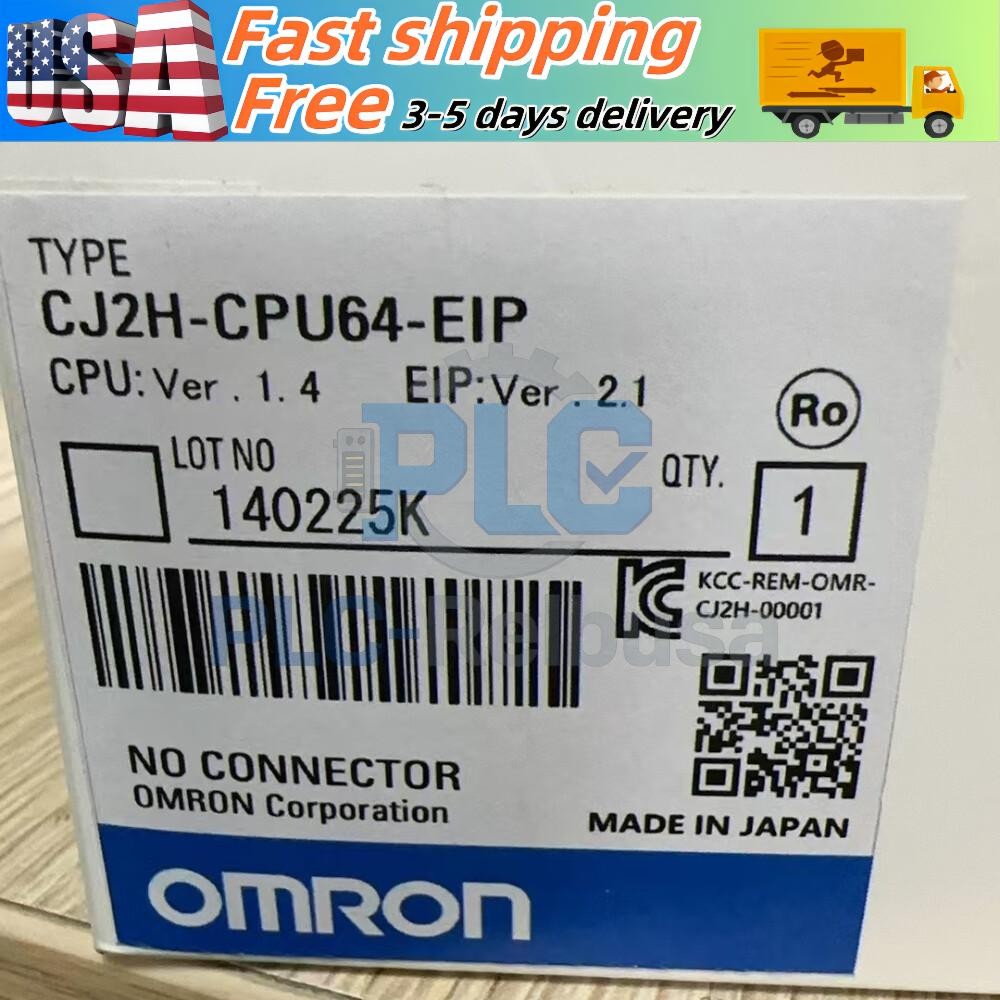 Omron PLC CJ2H-CPU64-EIP Programmable Controller Module CPU Unit US Free TAX