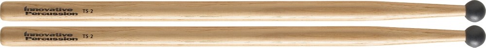 Innovative Percussion Multi Tom Hickory Sticks TS 2 OVERSIZED ROUND BEAD NYLON