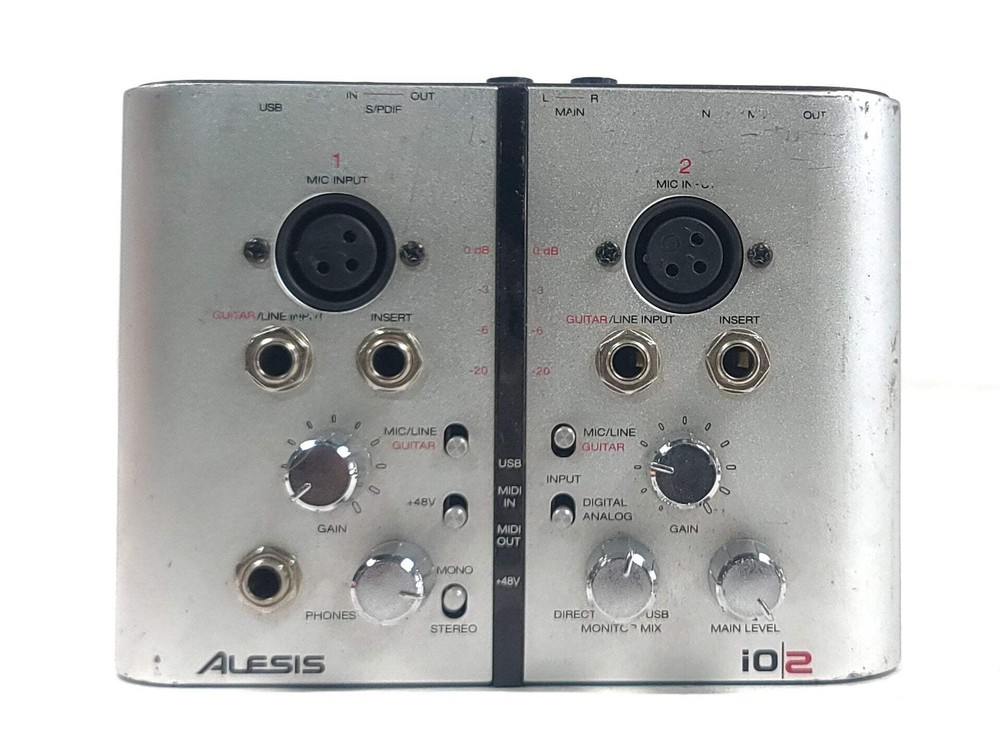 Alesis iO2 USB Audio Interface (C2018-468)