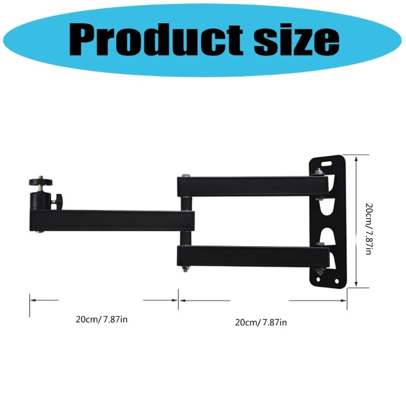 Foldable Projector Wall Mount Adjustable Wall Projector Mount Projector Stand