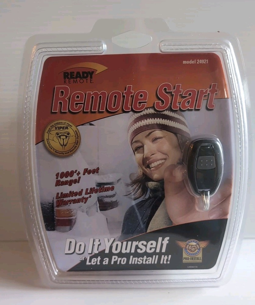 READY REMOTE START Car Remote Start System Model 24921 NEW IN PKG