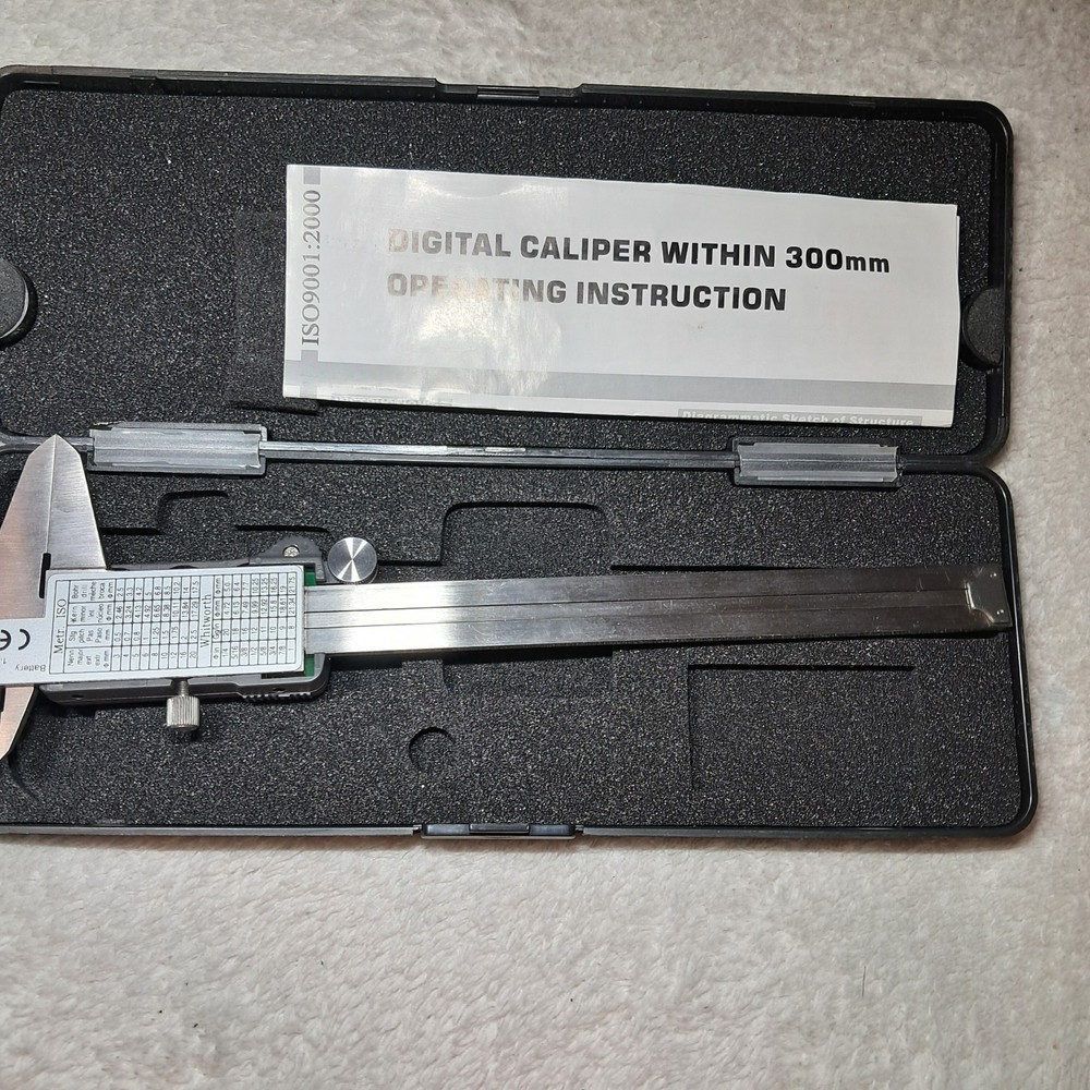 Digital Caliper Stainless Hardened 0-150mm Measurement Range needs battery